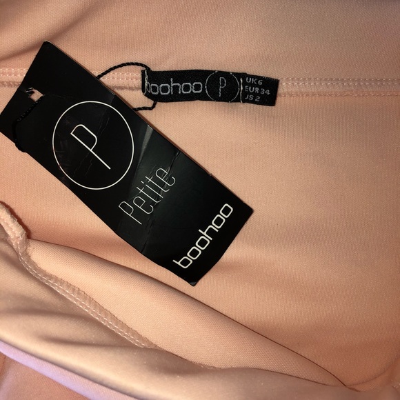 Boohoo pink ruched bodycon skirt - Picture 5 of 5